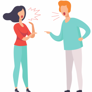 illustration dispute dans article couple 