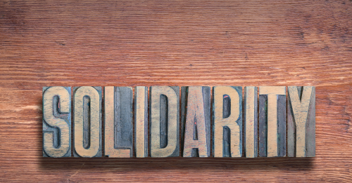 L’importance de la solidarité dans les moments de crise