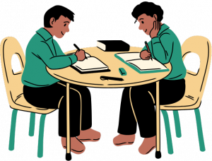 illustration amitie etude dans article education paragraphe Encourager des amitiés basées sur le respect mutuel et des valeurs partagées 