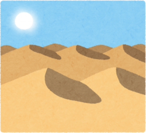 illustration traversée du desert article education paragraphe Les leçons de la traversée du désert