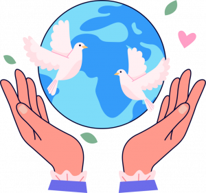 illustration paix dans article couple paragraphe La gestion de la paix domestique (Shalom Bayit)