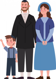 illustration parent juif modele dans article education paragraphe Le rôle de l'éducation et des parents