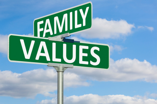 Rester fidèle aux valeurs familiales en grandissant