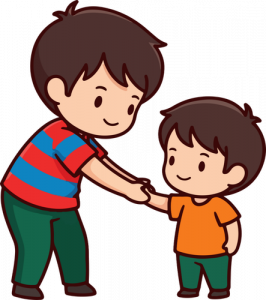 illustration frere fraternite dans article education 