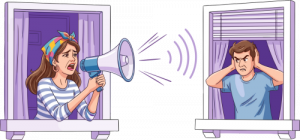 illustration nuisance sonore voisin dans article tradition 
